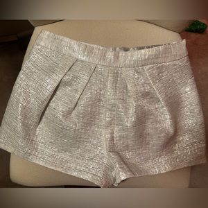 Silver fancy shorts